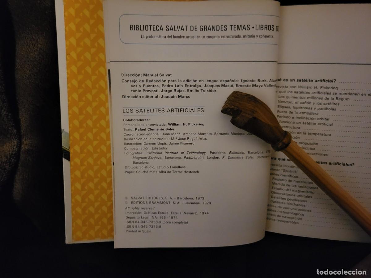 Libros de segunda mano: LOS SAT&Eacute;LITES ARTIFICIALES - Foto 2