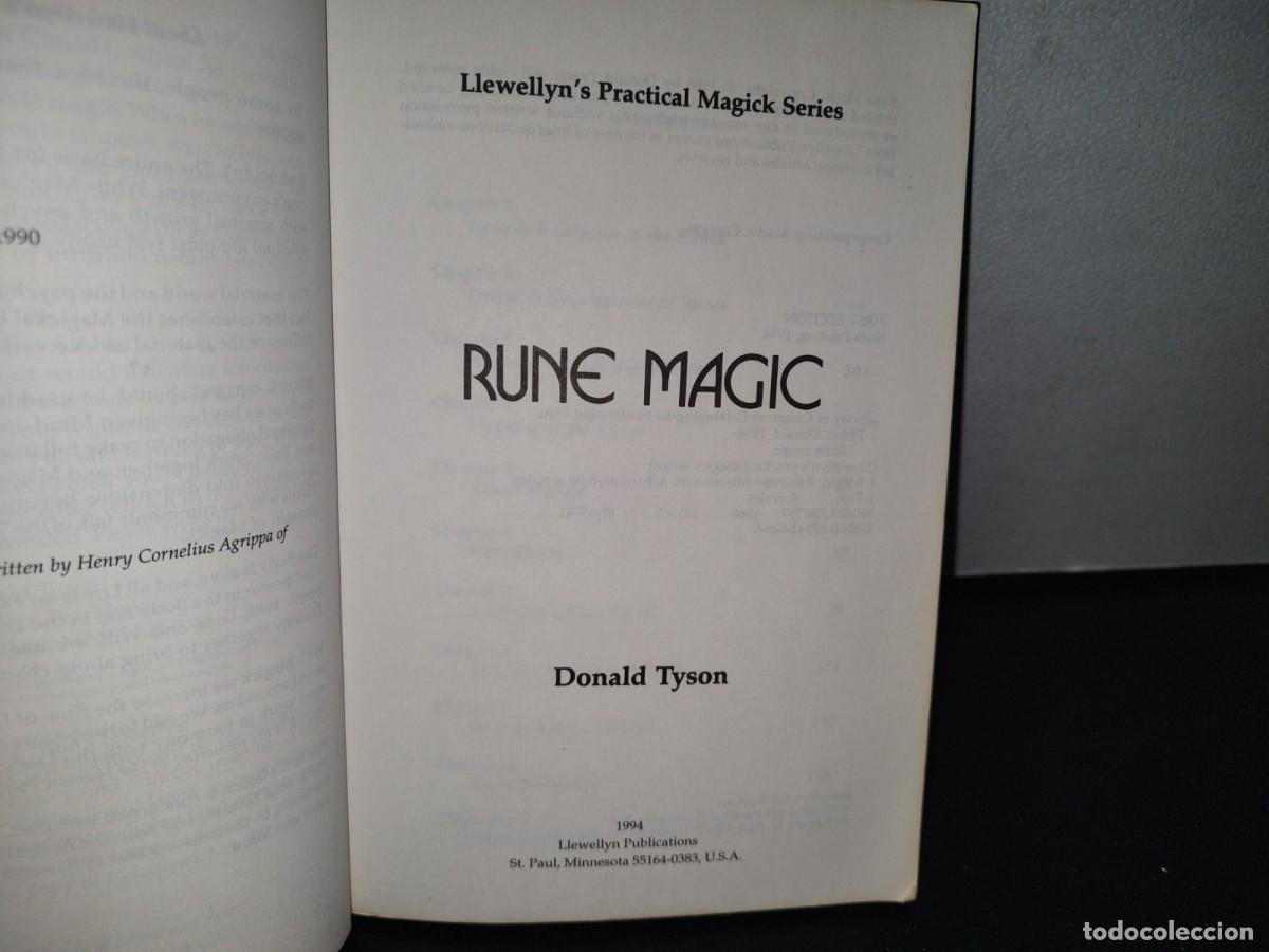 Libros de segunda mano: 210- LA MAGIA DE LAS RUNAS / RUNE MAGIC - DONALD TYSON - Foto 4