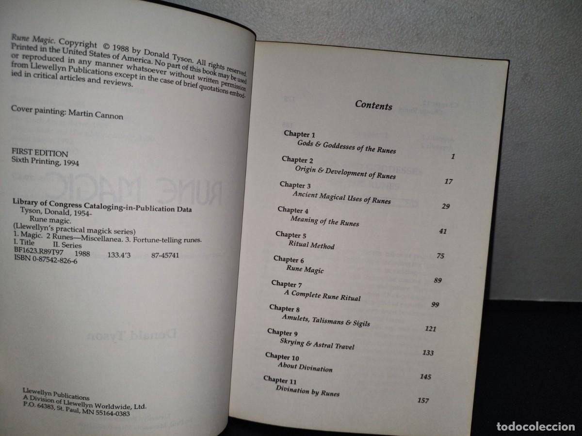Libros de segunda mano: 210- LA MAGIA DE LAS RUNAS / RUNE MAGIC - DONALD TYSON - Foto 5