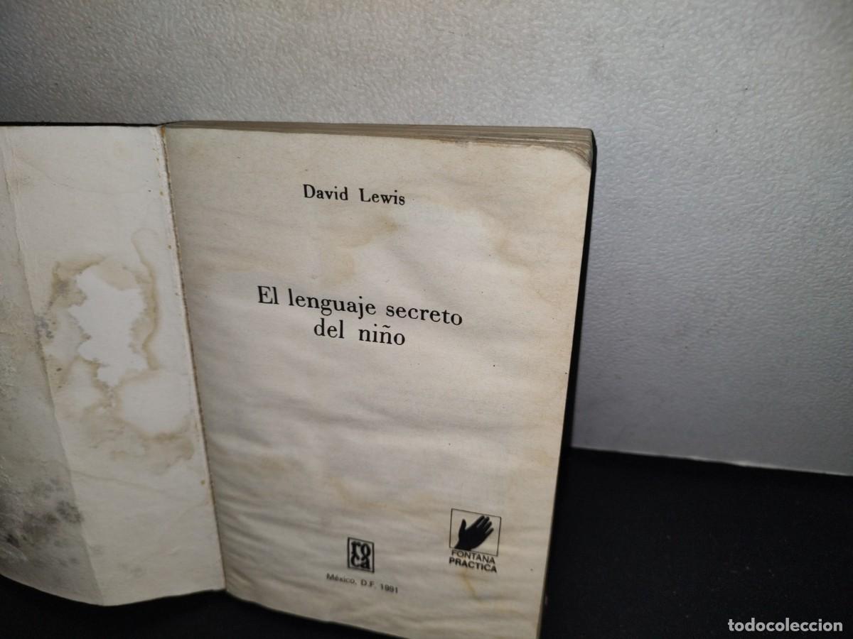 Libros de segunda mano: 210- EL LENGUAJE SECRETO DEL NI&Ntilde;O - DAVID LEWIS - Foto 13