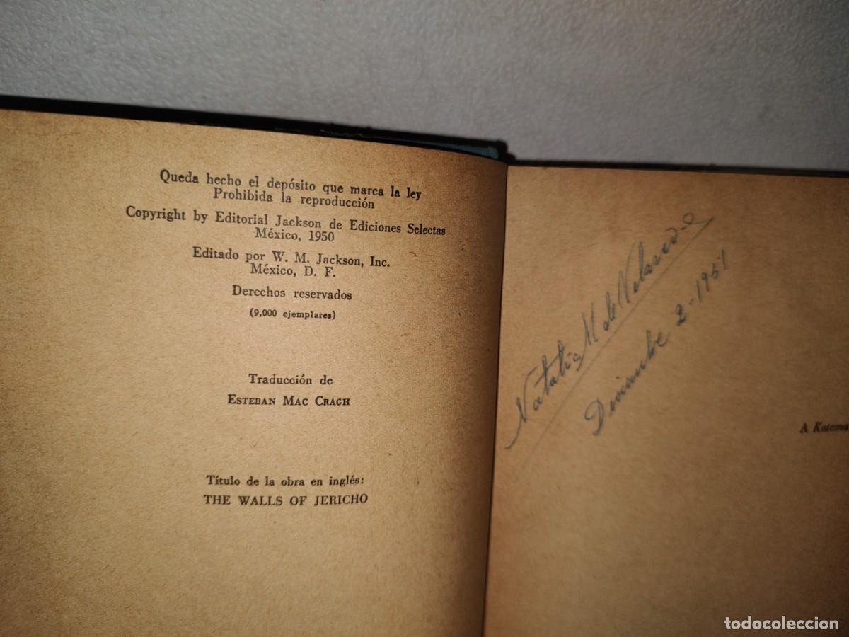Libros de segunda mano: 210- MURALLAS HUMANAS - PAUL WELLMAN - 1950 - Foto 4