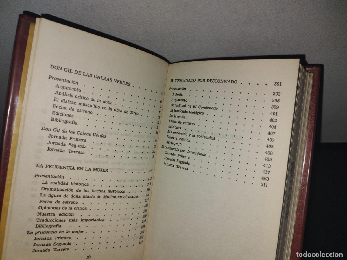 Libros de segunda mano: 66- TEATRO. TIRSO DE MOLINA - Foto 6