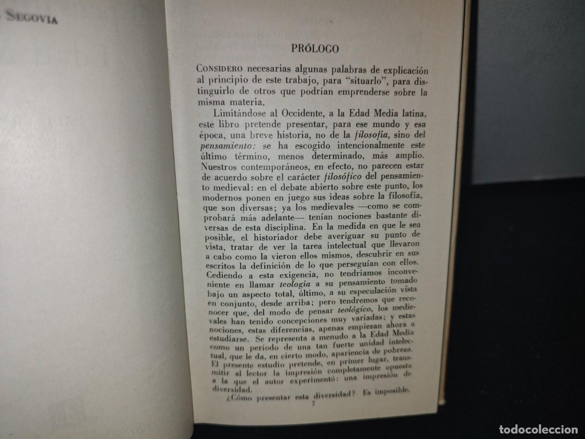 Libros de segunda mano: 66- EL PENSAMIENTO EN LA EDAD MEDIA - PAUL VIGNAUX - Foto 6
