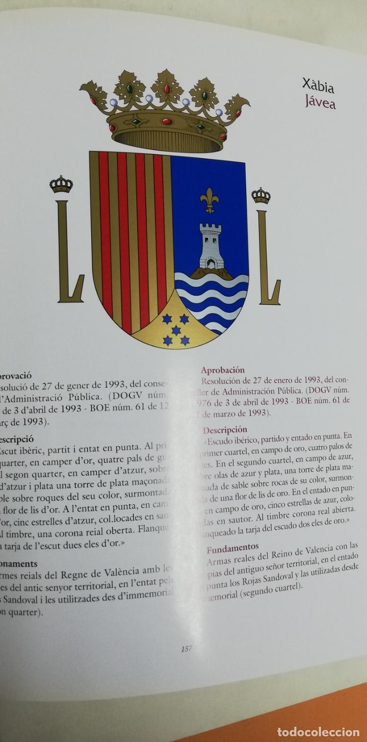 Libros de segunda mano: ESCUTS I BANDERES DELS MUNICIPIS DE LA COMUNITAT VALENCIANA. 2000 - Foto 2