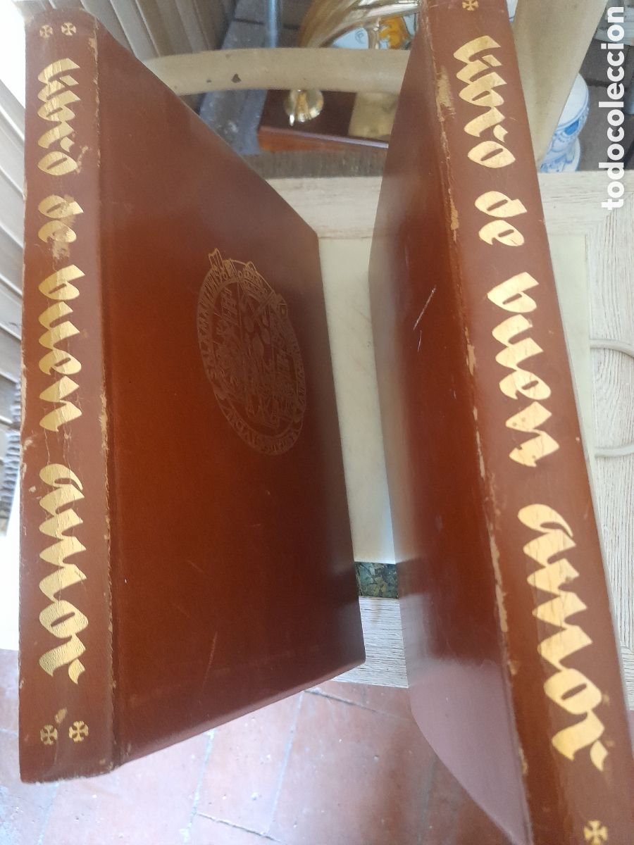 Libros de segunda mano: Libro de Buen Amor, Edici&oacute;n facs&iacute;mil del C&oacute;dice de Salamanca, numerado - Foto 3