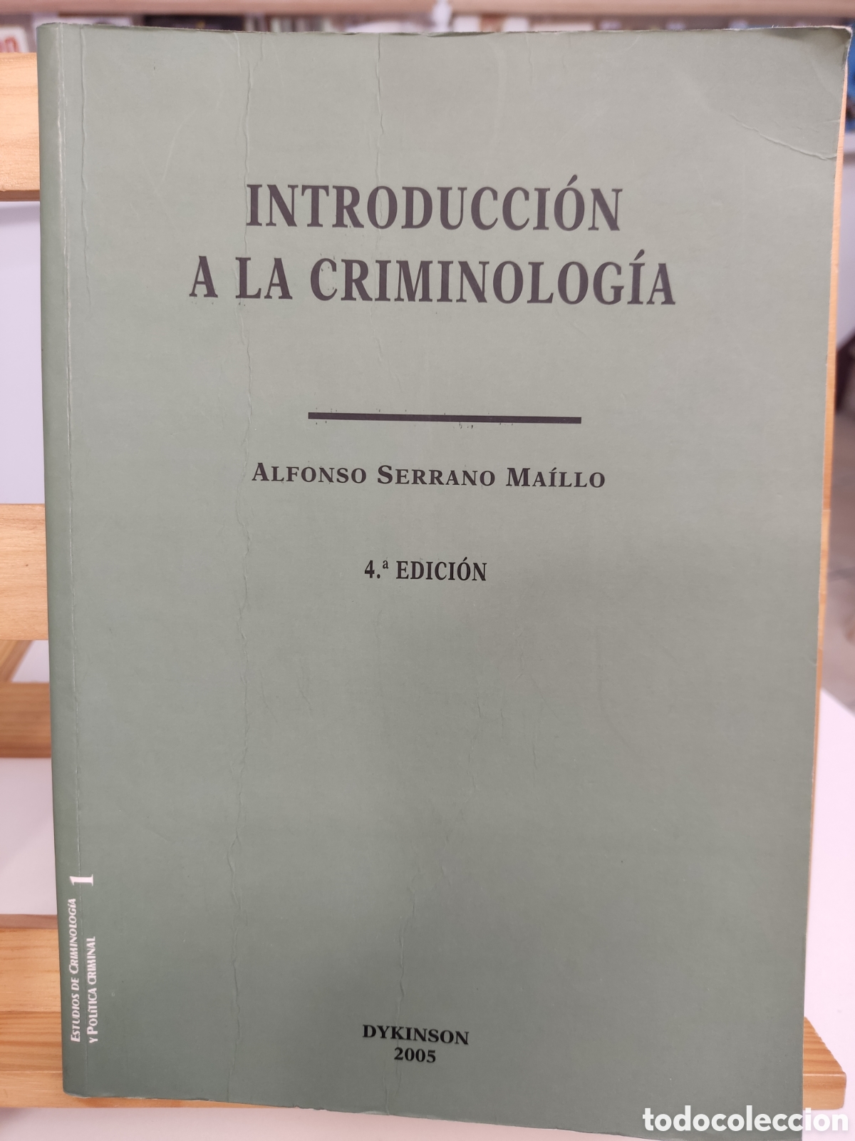 Libros de segunda mano: Introducci&oacute;n a la criminolog&iacute;a/ Alfonso Serrano Ma&iacute;llo/ Dykinson, 2005 - Foto 1