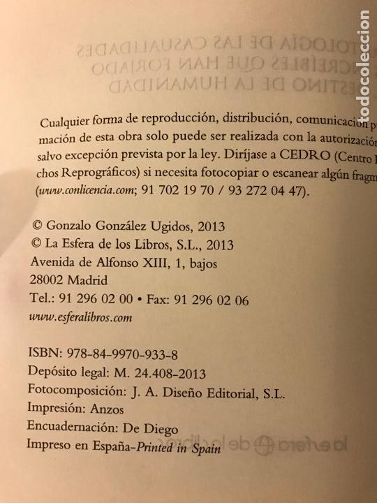 Libros de segunda mano: Chiripas de la historia. Gonzalo Ugidos. - Foto 3