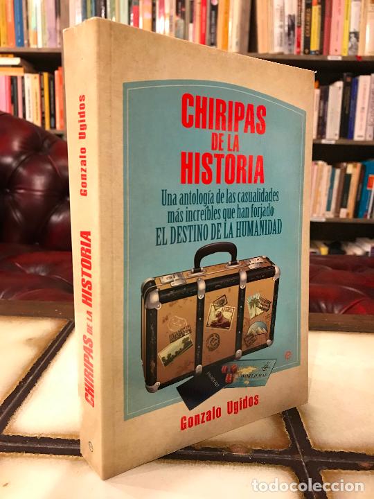 Libros de segunda mano: Chiripas de la historia. Gonzalo Ugidos. - Foto 1