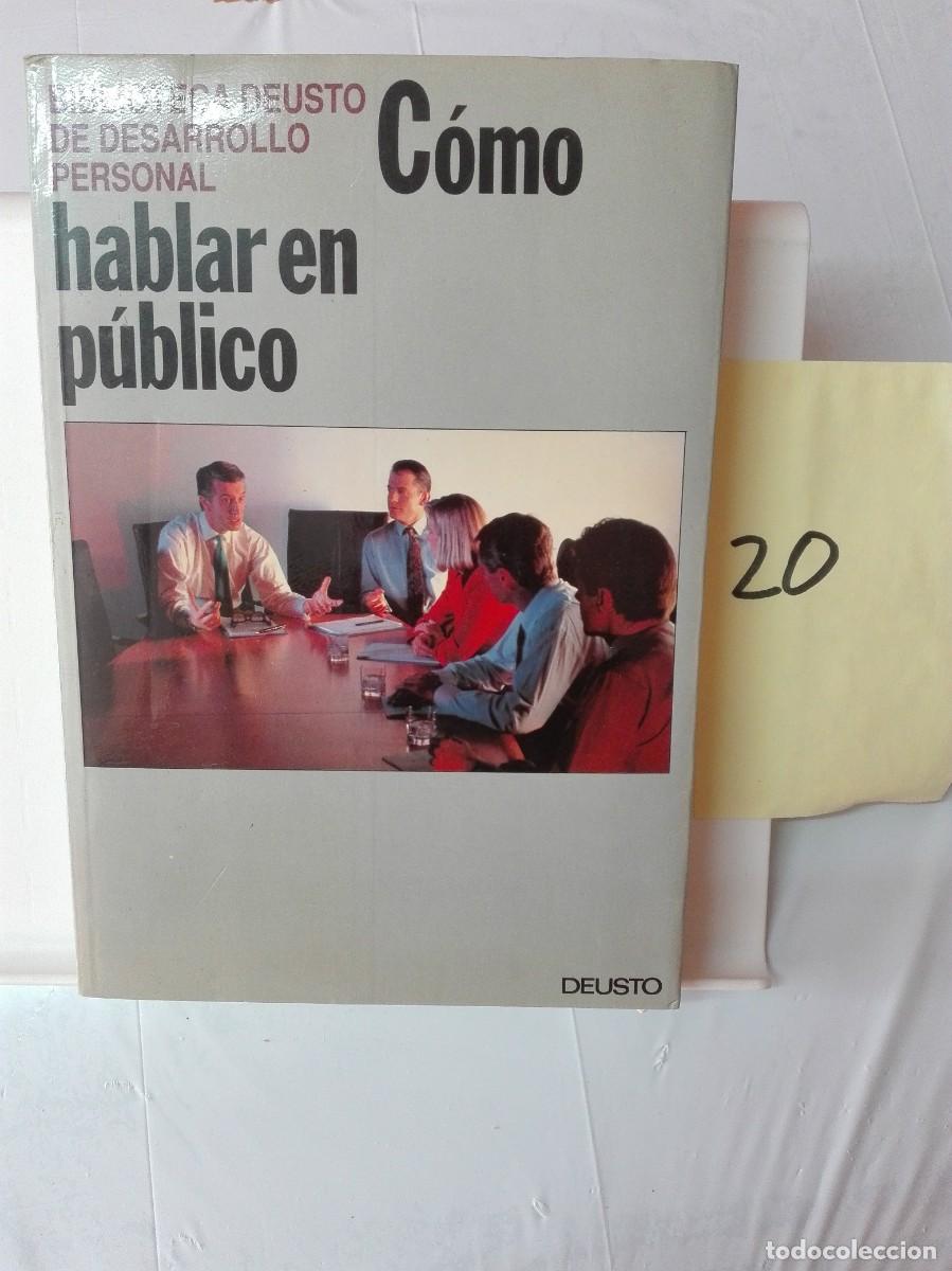 Libros de segunda mano: COMO HABLAR BIEN EN P&Uacute;BLICO DEUSTO - Foto 1