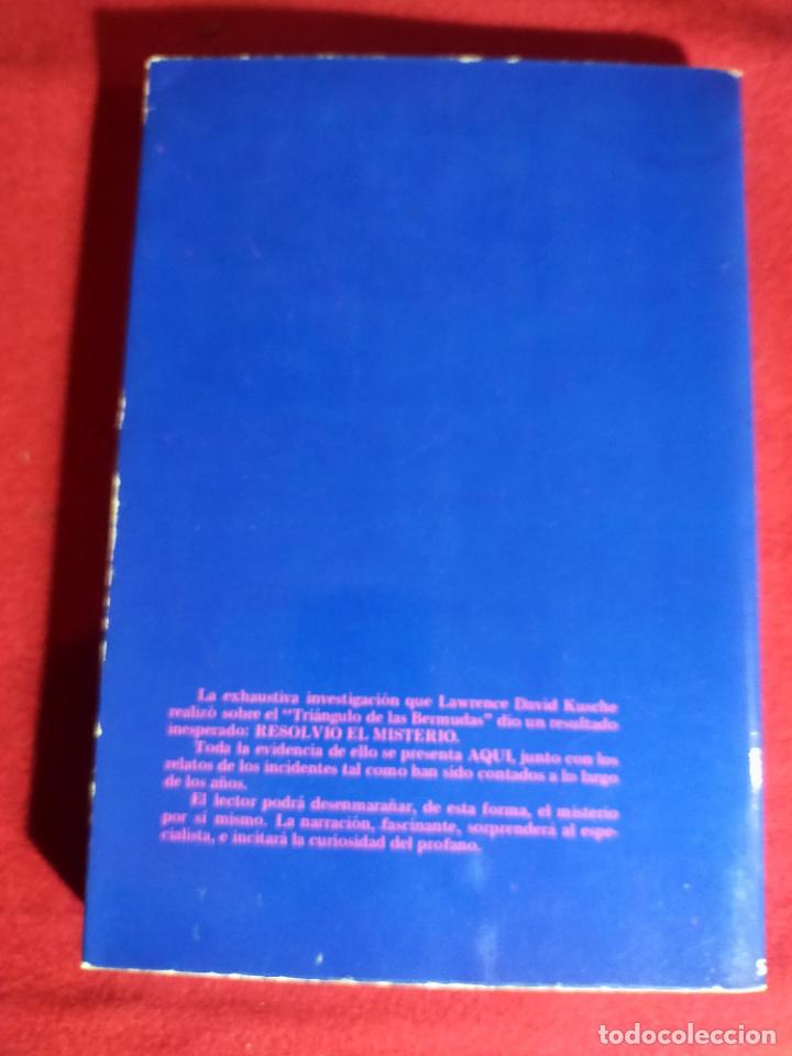 Libros de segunda mano: EL MISTERIO DEL TRIANGULO DE LA BERMUDAS SOLUCIONADO - LAWRENCE DAVID KUSCHE - Foto 2