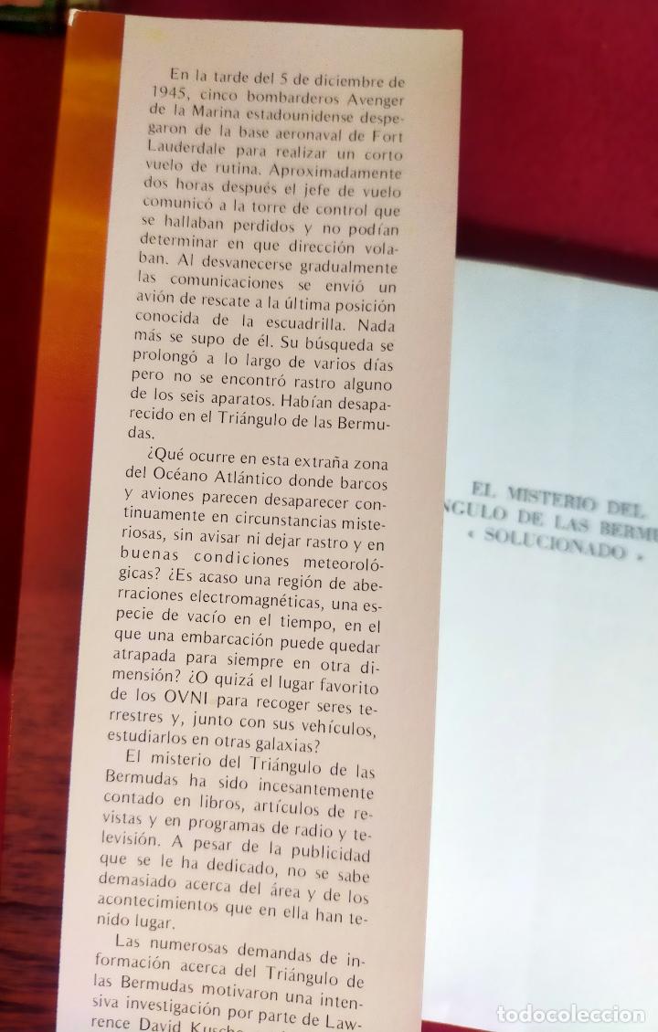 Libros de segunda mano: EL MISTERIO DEL TRIANGULO DE LA BERMUDAS SOLUCIONADO - LAWRENCE DAVID KUSCHE - Foto 3
