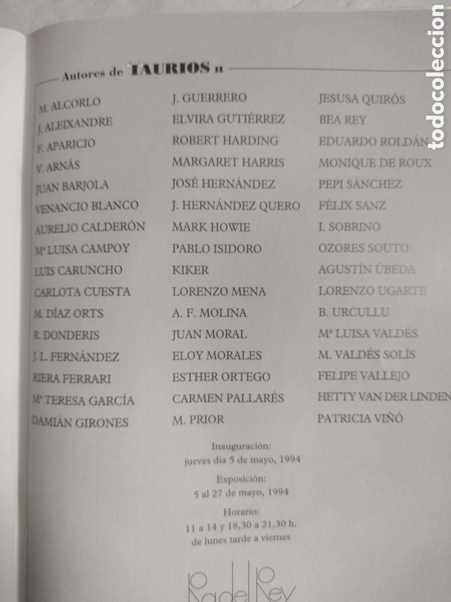 Libros de segunda mano: 2 catalogos Taurios . Varios artistas. - Foto 7
