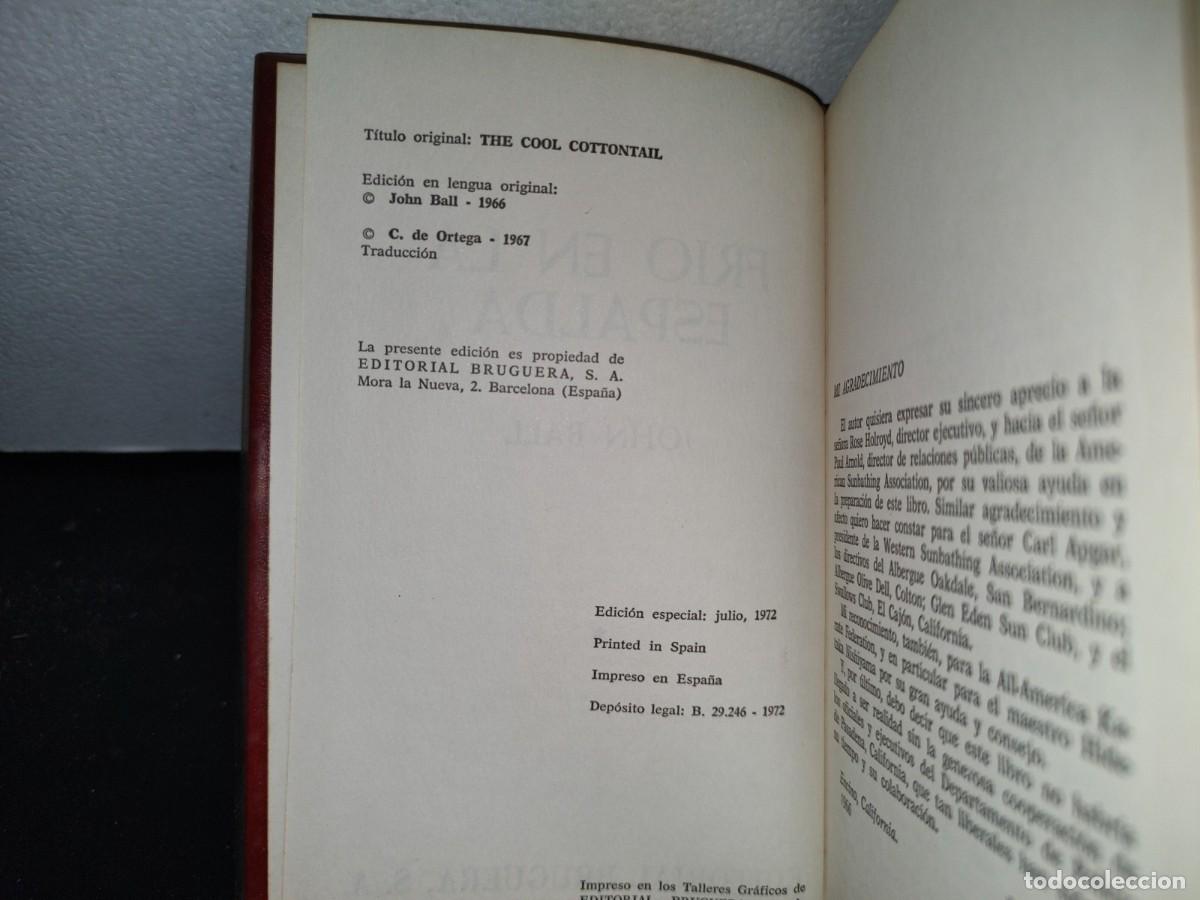 Libros de segunda mano: 66- FR&Iacute;O EN LA ESPALDA - JOHN BALL - Foto 4