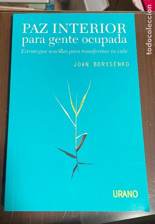 Libros de segunda mano: PAZ INTERIOR para gente ocupada, Joan Borysenko - Foto 1