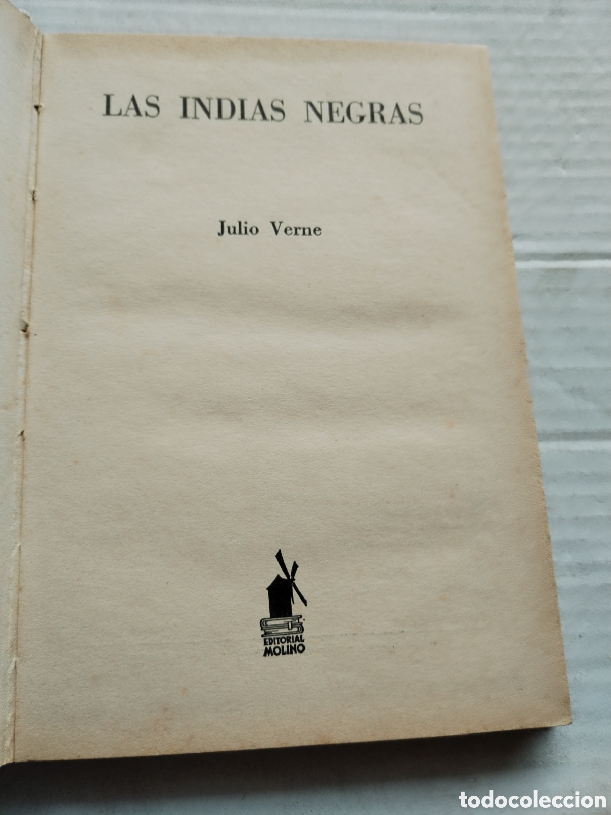 Libros de segunda mano: LAS INDIAS NEGRAS/JULIO VERNE - Foto 2