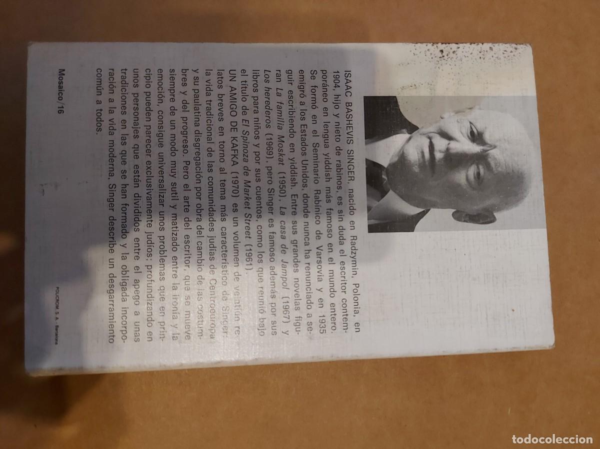 Libros de segunda mano: UN AMIGO DE KAFKA ISAAC BASHEVIS SINGER - Foto 2