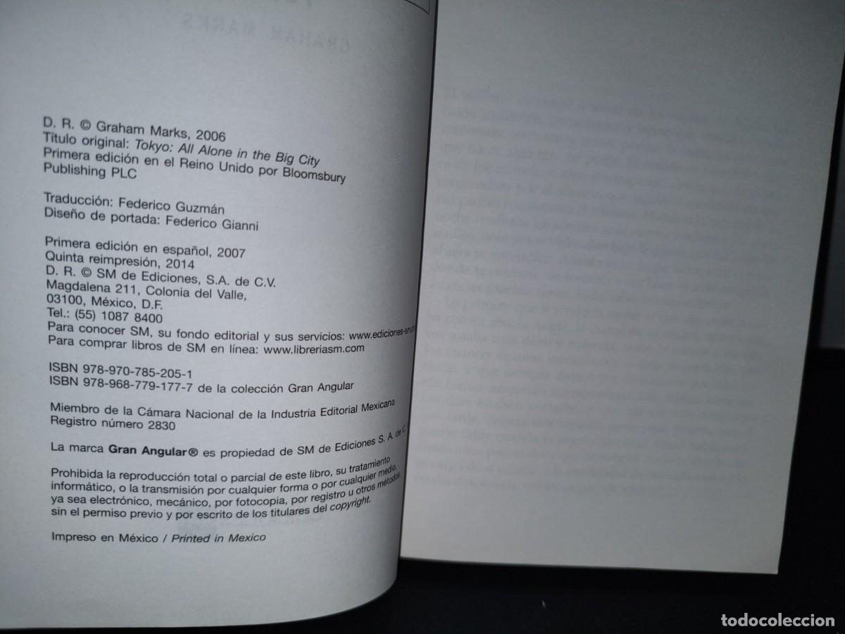 Libros de segunda mano: 66- TOKIO - GRAHAM MARKS - PRIMERA EDICI&Oacute;N EN ESPA&Ntilde;OL 2007 - Foto 4