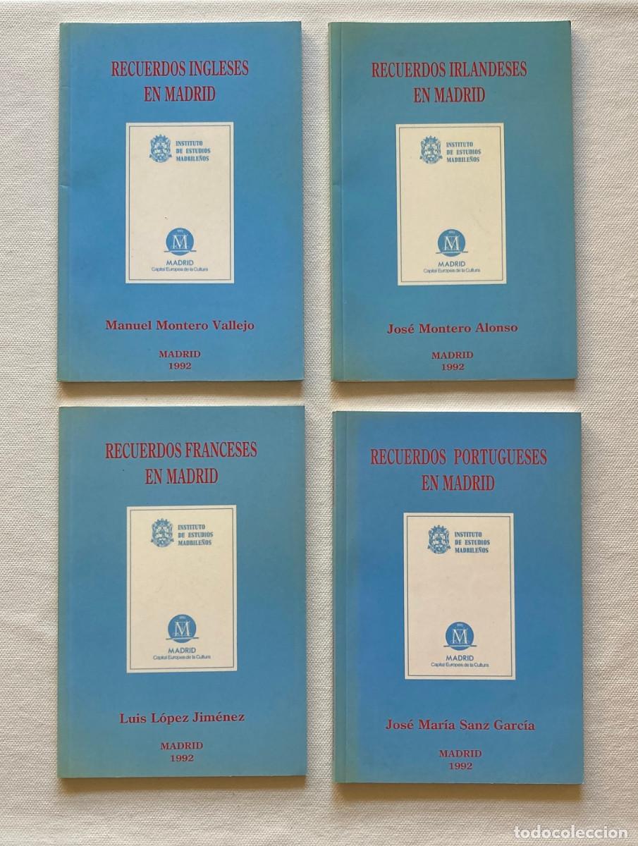 Libros de segunda mano: Coleccion Recuerdos Extranjeros en Madrid. Inst. Estudios Madrile&ntilde;os (0644LIB)