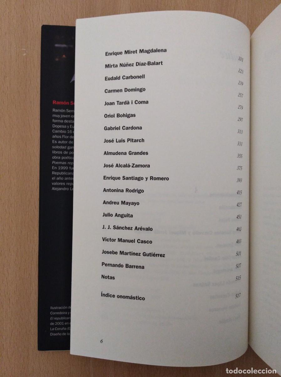 Libros de segunda mano: ENCUENTROS REPUBLICANOS. Ram&oacute;n Serrano - Foto 12