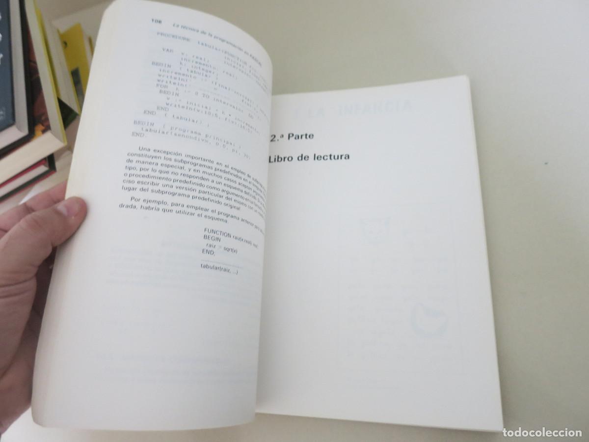 Libros de segunda mano: INFORMATICA LA T&Eacute;CNICA DE LA PROGRAMACI&Oacute;N EN PASCAL - ED. DIAZ DE SANTOS - Foto 3