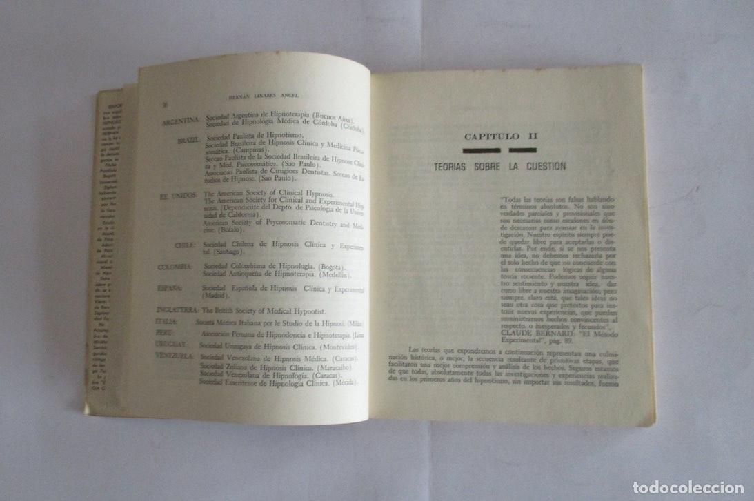 Libros de segunda mano: SUGESTIONABILIDAD E HIPNOSIS - HERNAN LINARES ANGEL - Foto 3