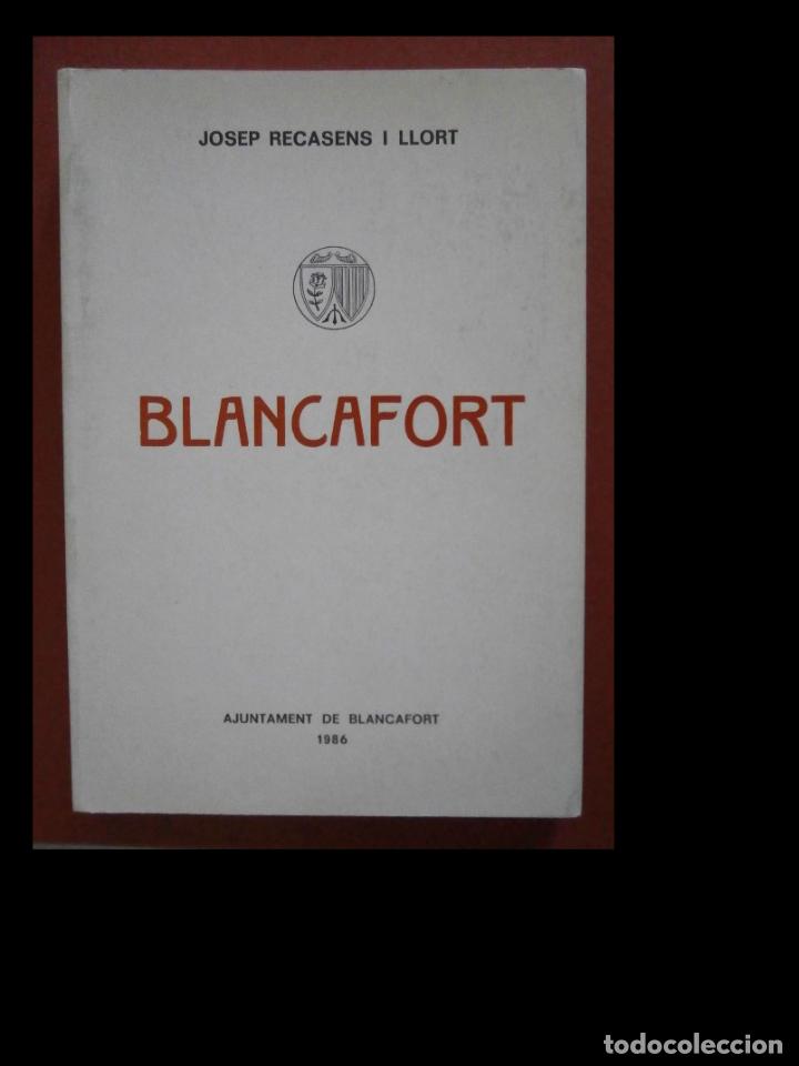 Second hand books: Blancafort. Aproximaci&oacute; geogr&agrave;fico-hist&ograve;rica. Josep Recasens i Llort