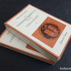 Libros de segunda mano: 1975 - ALBERTO GIL NOVALES. LAS SOCIEDADES PATRIÓTICAS (1820-1823), 2 TOMOS. Lote 395087329