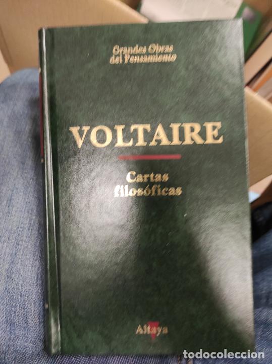 Libros de segunda mano: Voltaire . Cartas filos&oacute;ficas Altaya - Foto 1