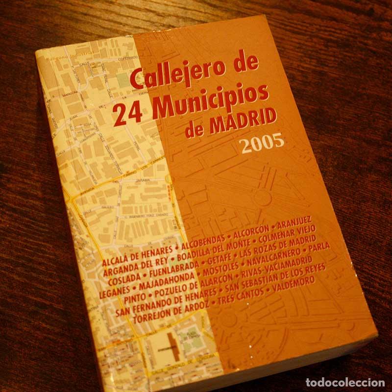 Libri di seconda mano: Callejero de 24 Municipios de Madrid 2005 - Libro Segunda Mano