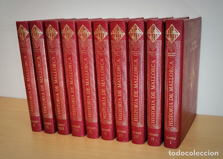 Libri di seconda mano: HISTORIA DE MALLORCA - MASCAR&Oacute; PASARIUS 1978 -10 TOMOS COMPLETA - BUEN ESTADO
