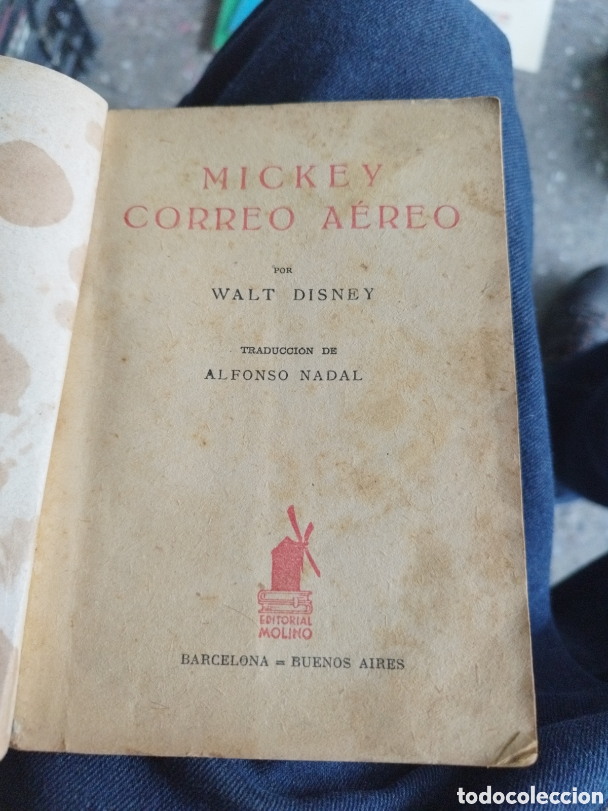 Libros de segunda mano: Mickey Correo aereo. Walt disney - Foto 3