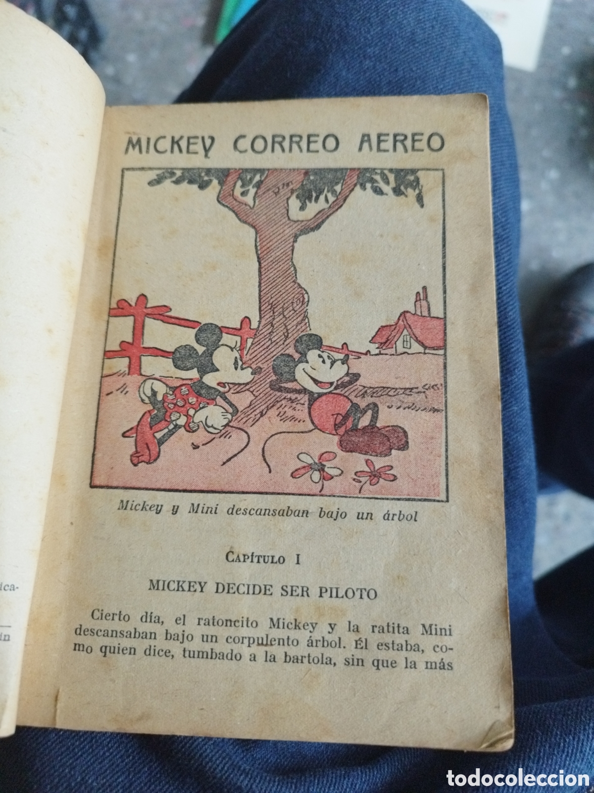 Libros de segunda mano: Mickey Correo aereo. Walt disney - Foto 4
