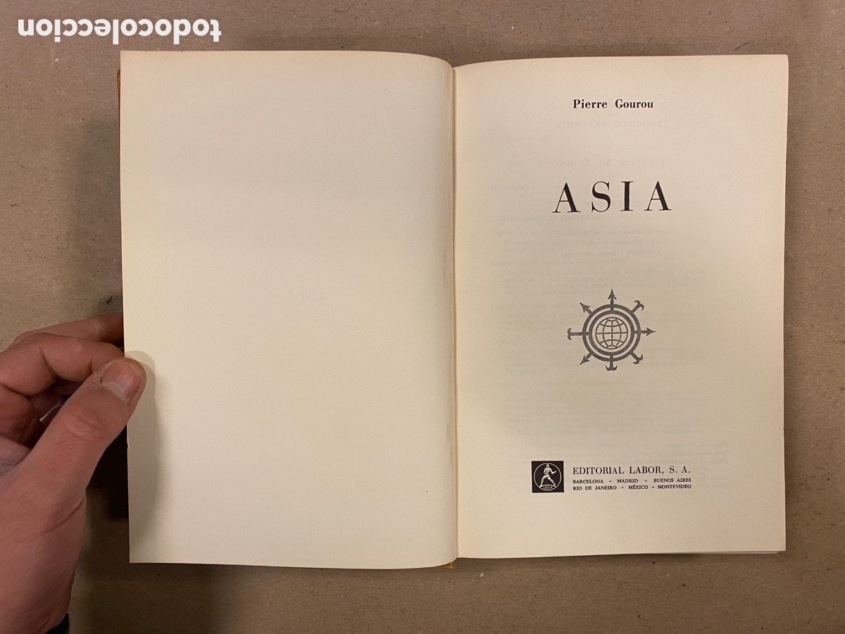 Libros de segunda mano: AS&Iacute;A. PIERRE GOUROU. EDITORIAL LABOR 1966. - Foto 2