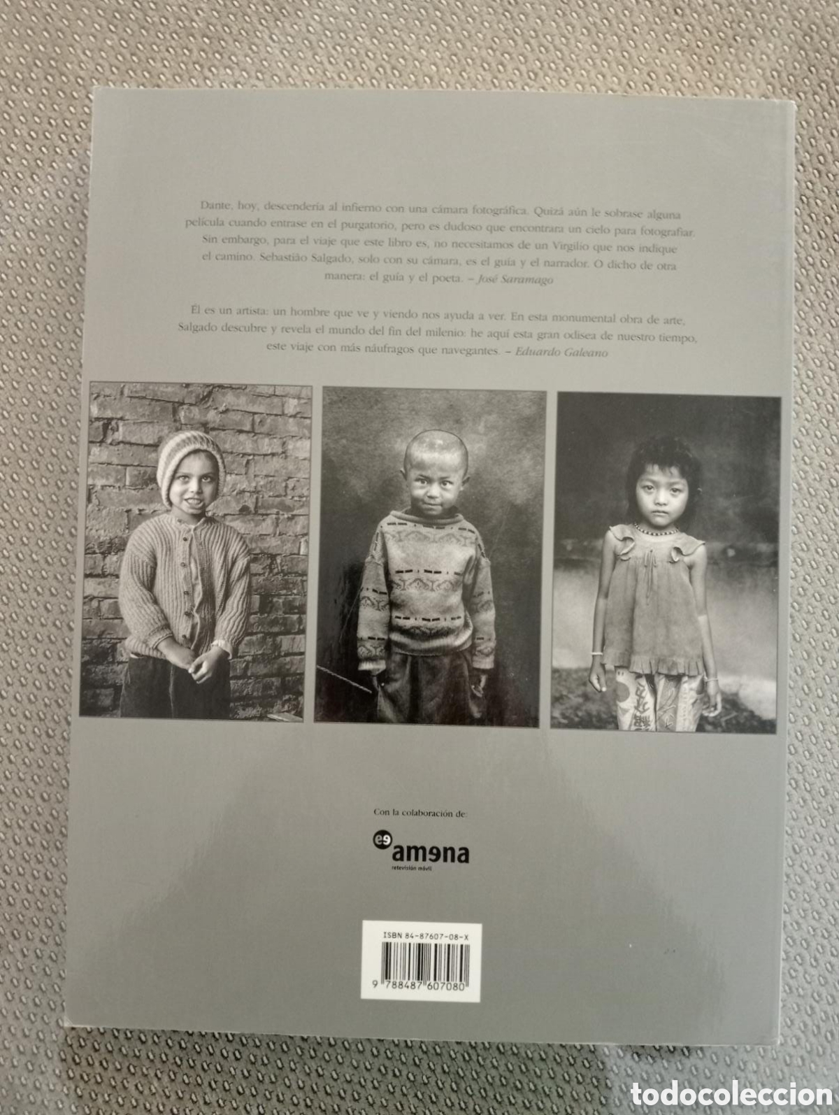 Libros de segunda mano: RETRATOS DE LOS NI&Ntilde;OS DEL &Eacute;XODO / Sebastiao Salgado.&nbsp; - Foto 4