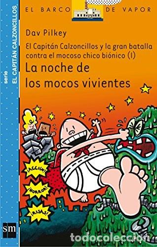 Libros de segunda mano: La noche de los mocos vivientes. Dav Pilkey - Foto 1