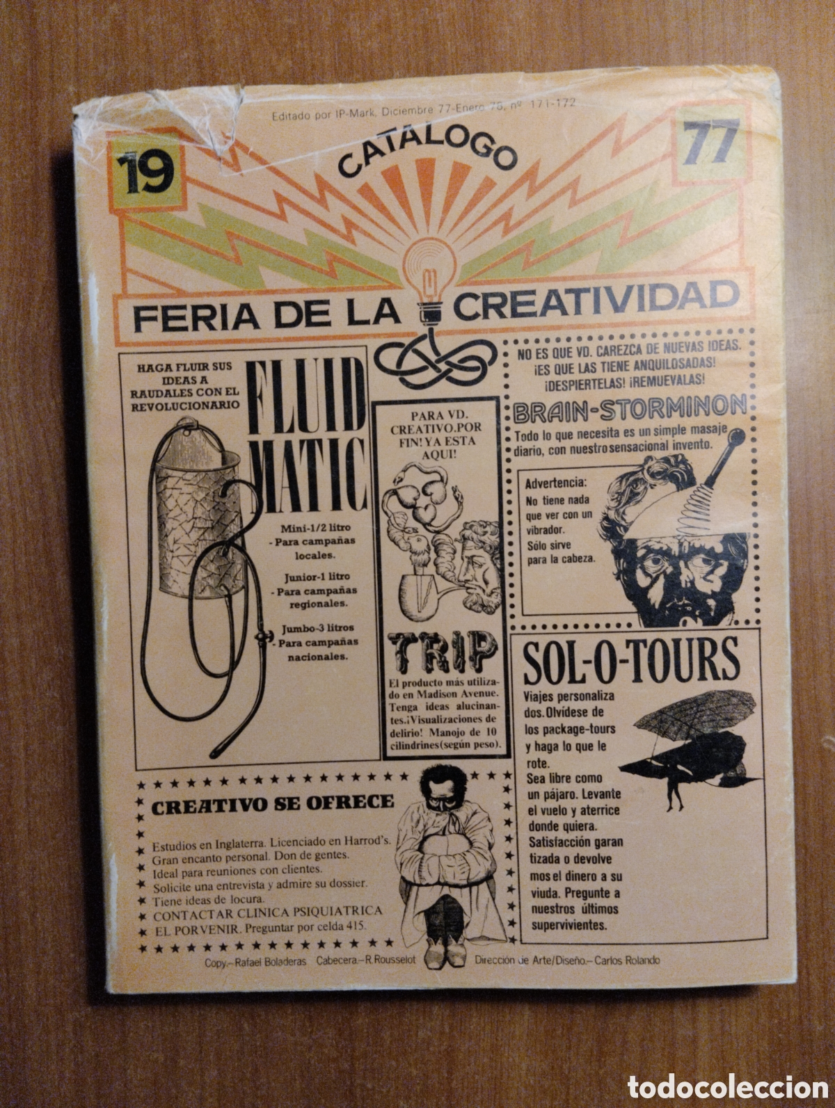 Libros de segunda mano: Feria de la creatividad, catalogo 1977 - Foto 1