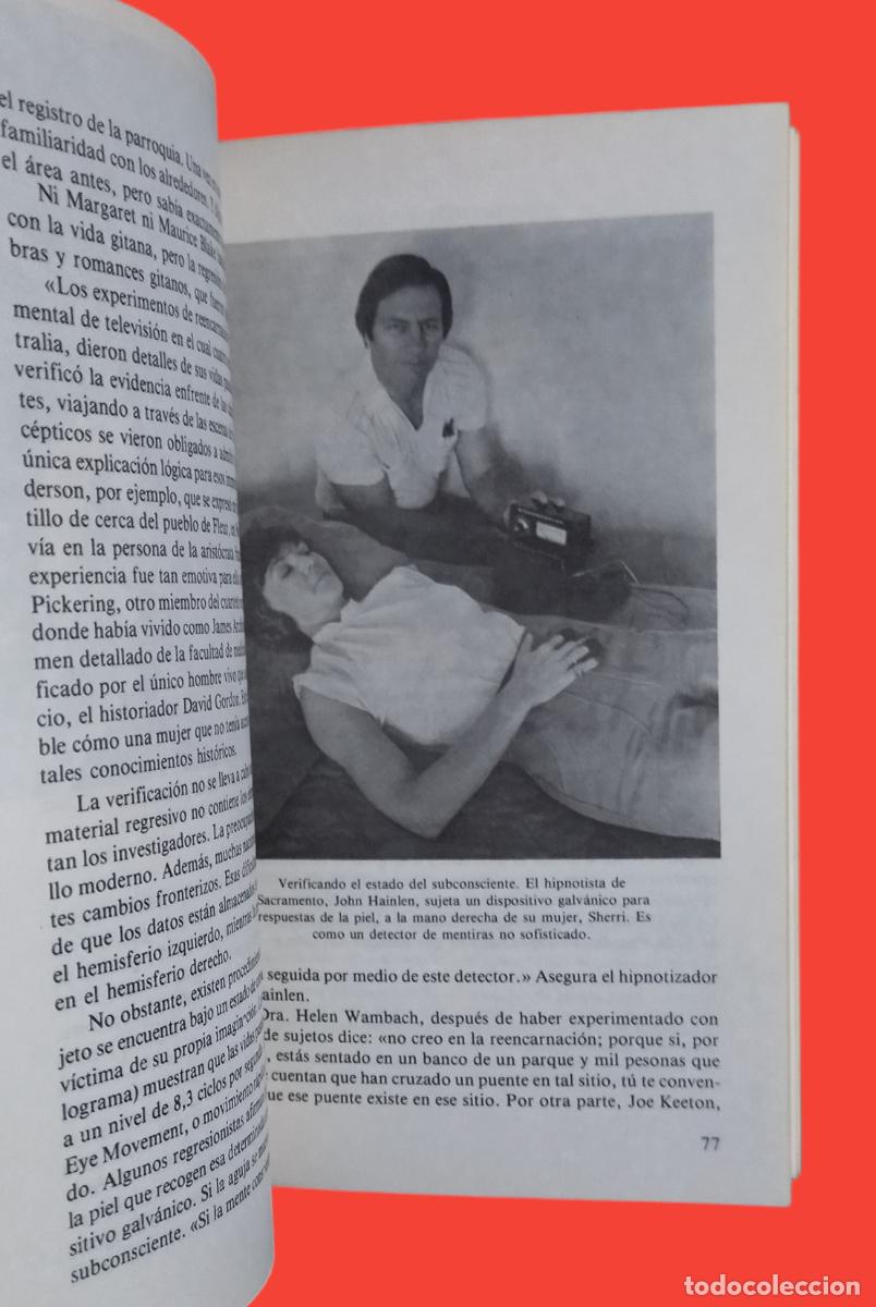 Libros de segunda mano: EXPERIENCIAS Y TESTIMONIOS SOBRE REENCARNACI&Oacute;N. 1&ordf; EDICI&Oacute;N 1984 EDICIONES ALONSO. - Foto 4