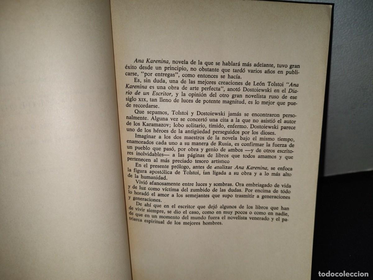 Libros de segunda mano: 67- ANA KARENINA - LE&Oacute;N TOLSTOI - Foto 5
