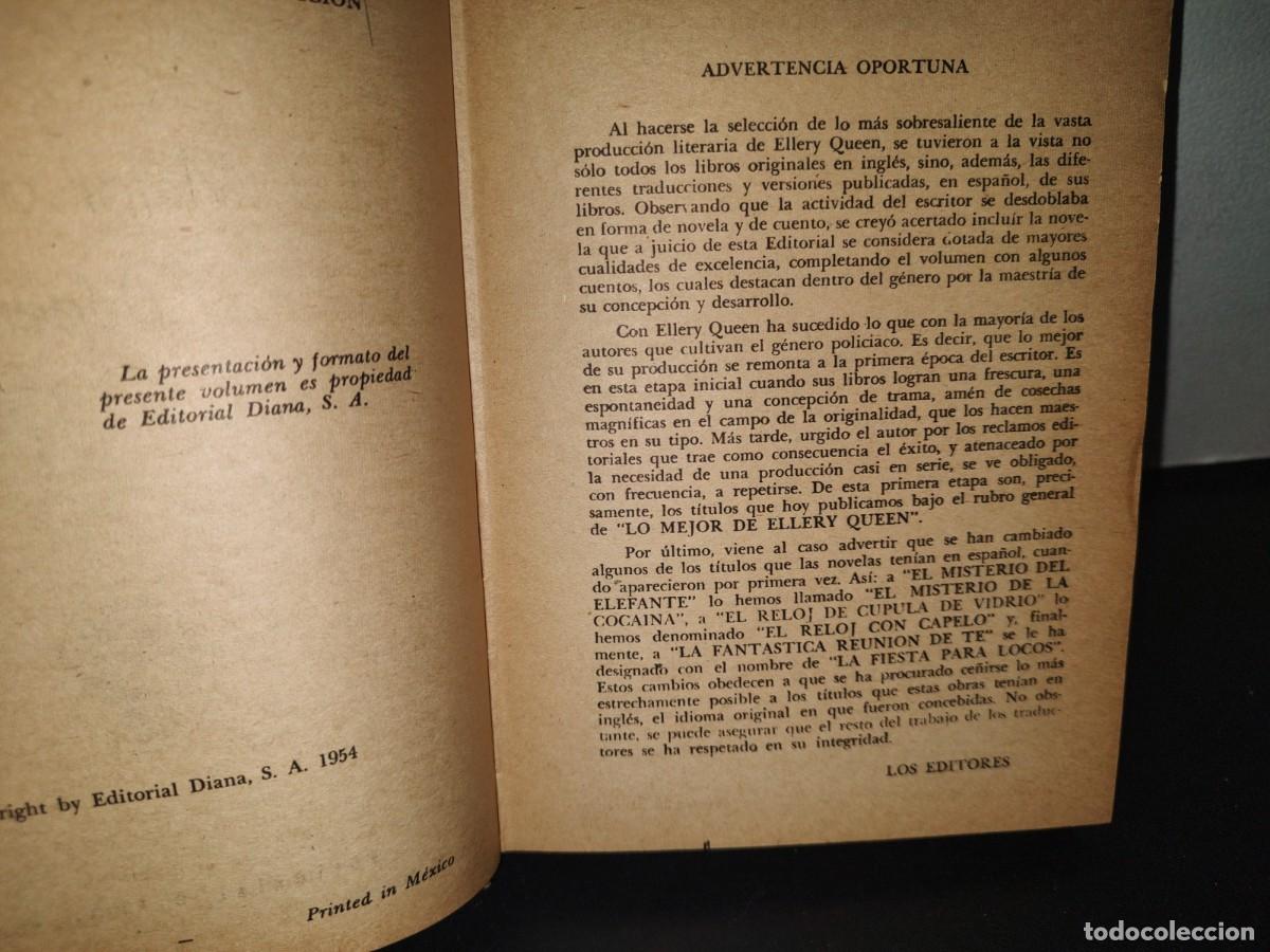 Libros de segunda mano: 67- LO MEJOR DE ELLERY QUEEN - ELLERY QUEEN - 1954 - Foto 5