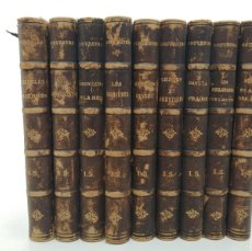 Libros de segunda mano: LOTE DE 9 LIBROS, EMILE SOUVESTRE, FRANCIA 1856-57-58