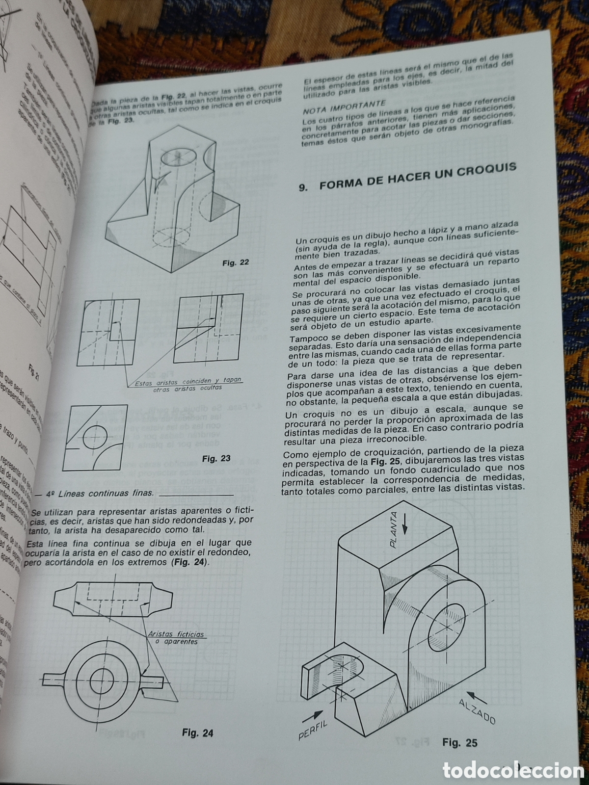 Libros de segunda mano: Pr&aacute;cticas de dibujo t&eacute;cnico Croquizaci&oacute;n - Foto 2