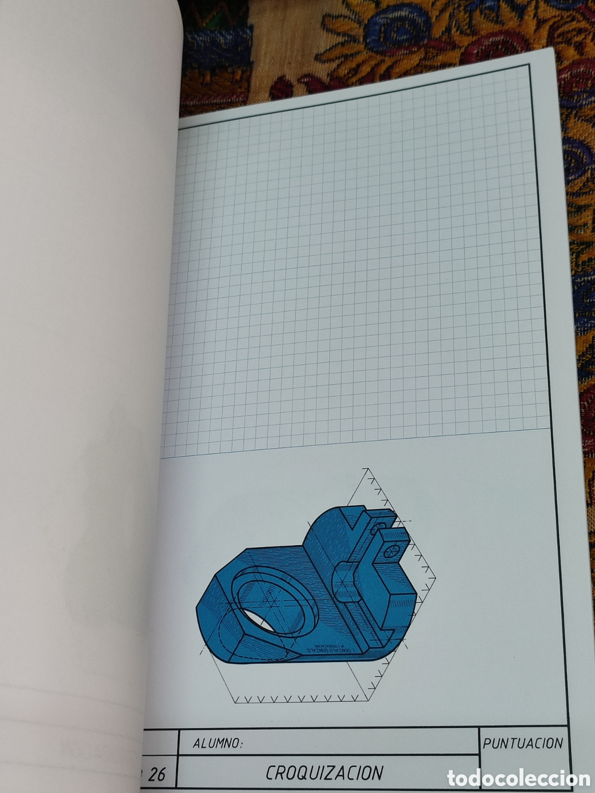 Libros de segunda mano: Pr&aacute;cticas de dibujo t&eacute;cnico Croquizaci&oacute;n - Foto 4