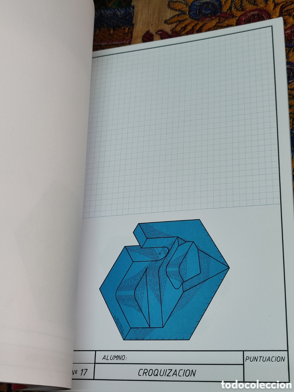 Libros de segunda mano: Pr&aacute;cticas de dibujo t&eacute;cnico Croquizaci&oacute;n - Foto 5