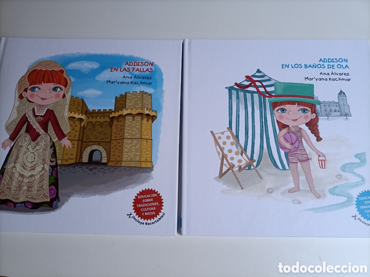 Libros de segunda mano: Addison en los Ba&ntilde;os de ola. Addison en las fallas. Ana &Aacute;lvarez - Foto 1
