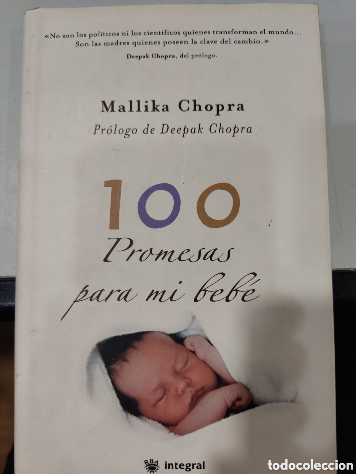 Libros de segunda mano: 100 promesas para mi beb&eacute;. Mallika Chopra - Foto 1