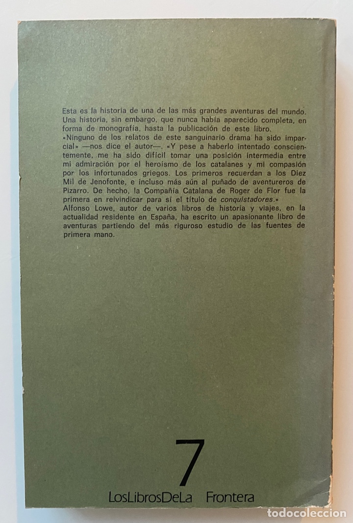 Libros de segunda mano: La venganza catalana - LOWE, Alfonso - Foto 2