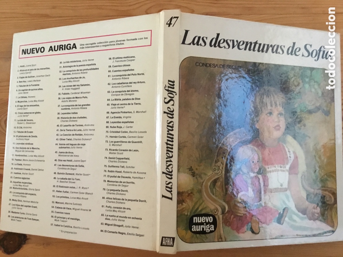 Libros de segunda mano: LAS DESVENTURAS DE SOFIA - CONDESA DE SEGUR - EDICIONES AURIGA - Foto 2