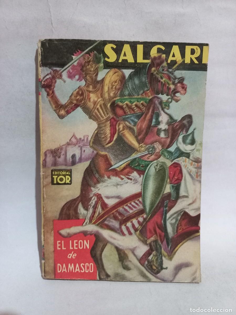 Libros de segunda mano: Emilio Salgari - El Le&oacute;n de Damasco - 1957 - Foto 1