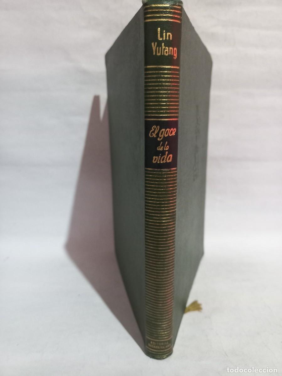 Libros de segunda mano: Lin Yutang - El Goce de la Vida - 1945 - Foto 3