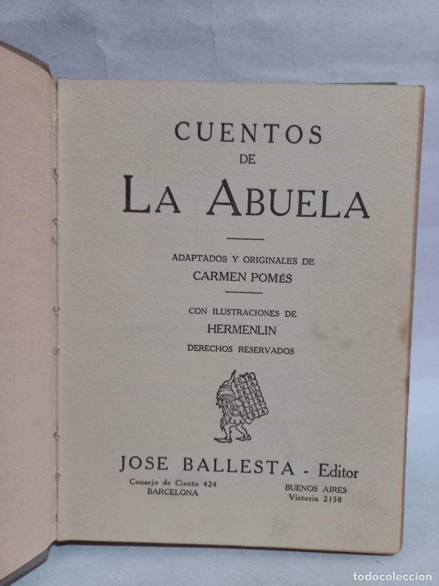 Libros de segunda mano: Carmen Pom&eacute;s - Cuentos de la Abuela - Foto 3